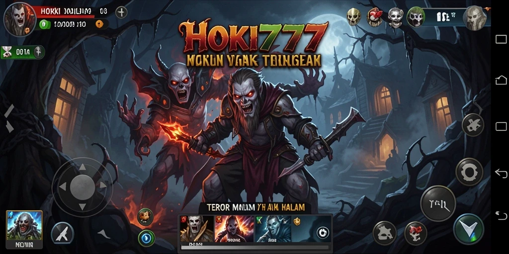 Gameplay HOKI777 yang menyeramkan dengan atmosfer gelap dan penuh misteri.