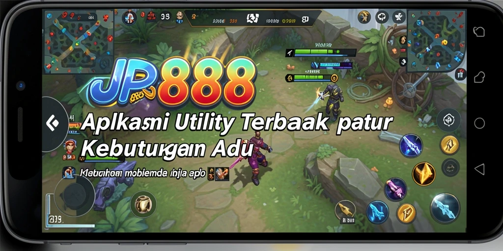 Tampilan antarmuka JPS888 yang menarik dan user-friendly.