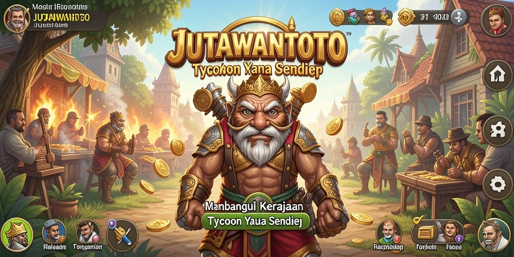 Tampilan gameplay JUTAWANTOTO yang seru dan interaktif.
