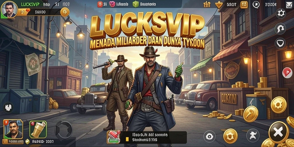 Tampilan permainan LUCKSVIP yang menarik dan penuh strategi Tycoon.