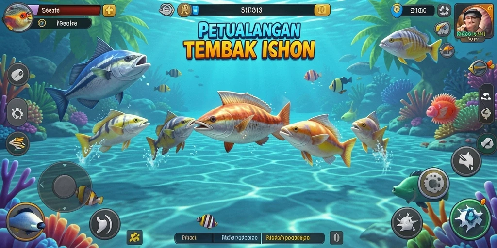 Tangkapan ikan yang seru dalam gameplay S13.